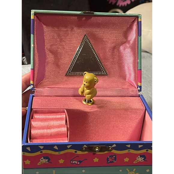 Vintage Sanrio Music Jewelry Box Tweedle Dee Dee Bear - Picture 9 of 10